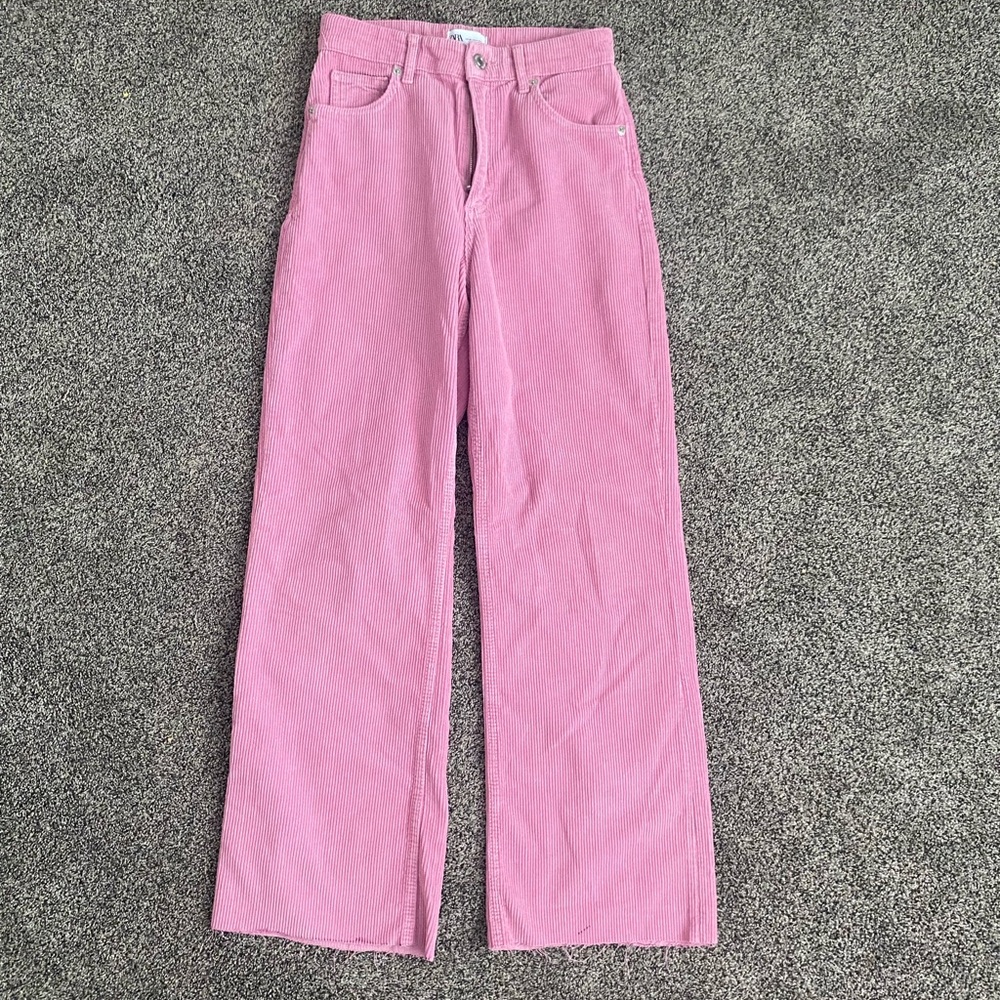 Pink Corduroy Pants
